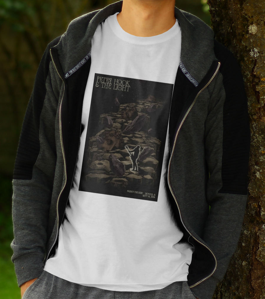 Peter Hook And The Light Ogden Theatre Denver CO September 14 2026 Concert T-Shirt
