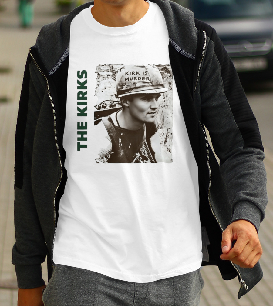 The Kirks Kirk Is Murder Helmet Soldier T-Shirt