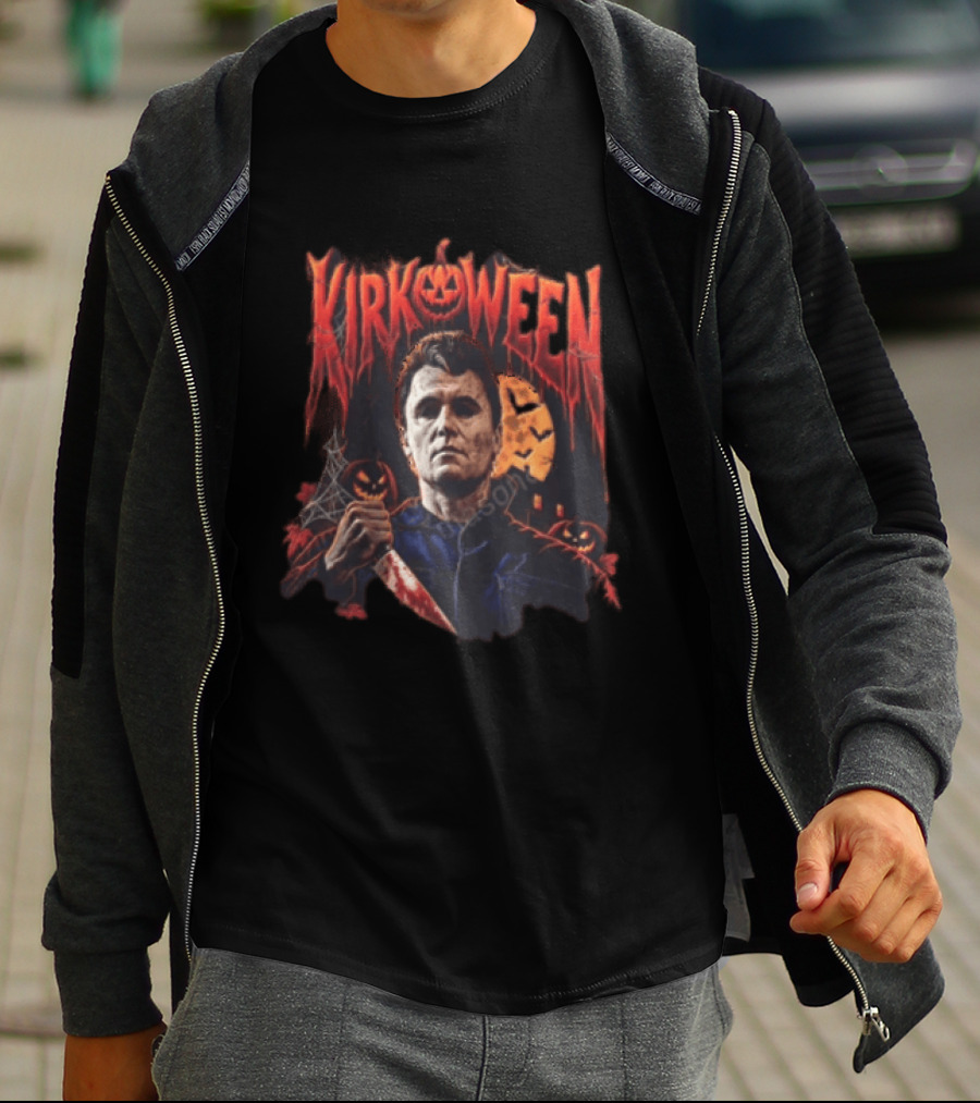 Kirkoween Michael Kirkyers Horror Halloween Pop Culture T-Shirt