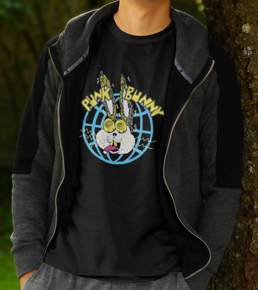 Green Day Punk Bunny World T-Shirt