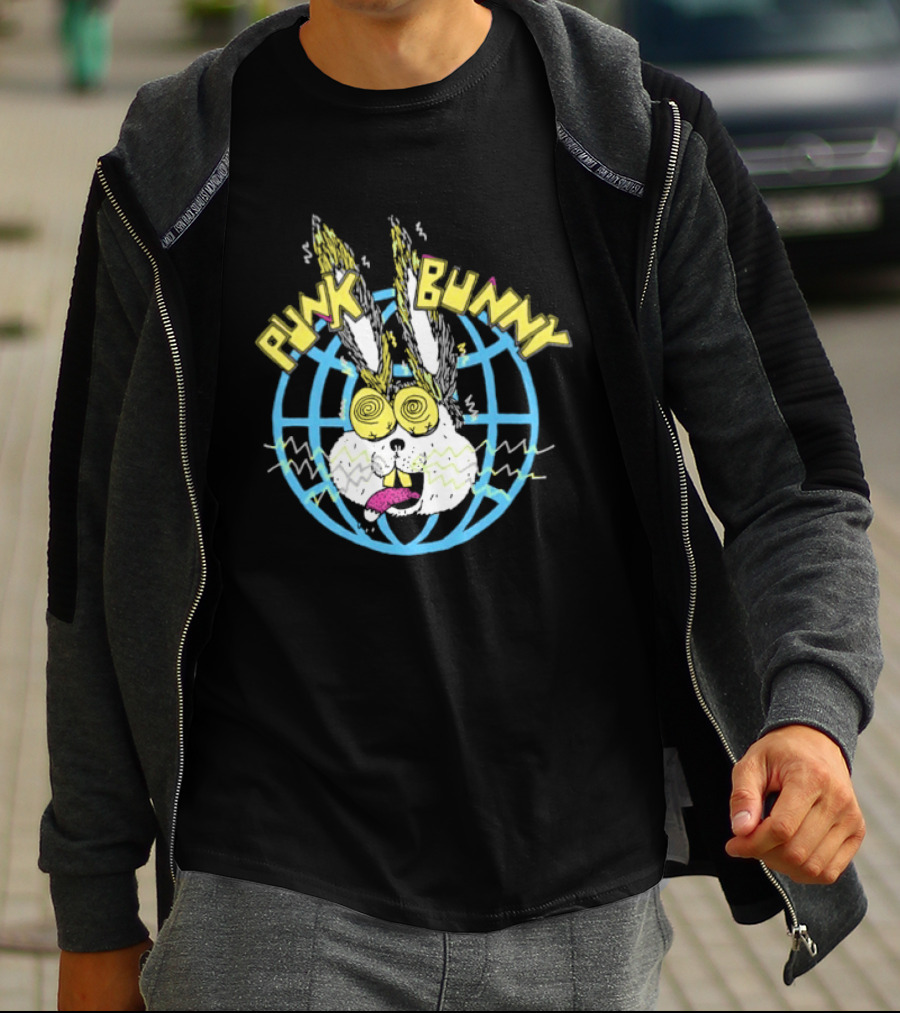 Green Day Punk Bunny World T-Shirt