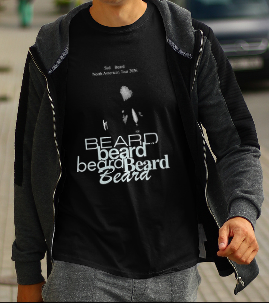 Syd Of The Internet Beard Tour 2026 North America November 7 Vancouver December 16 Los Angeles T-Shirt