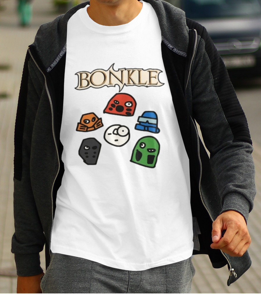 Bonkle Bionicle Toa Mata Masks Collection T-Shirt