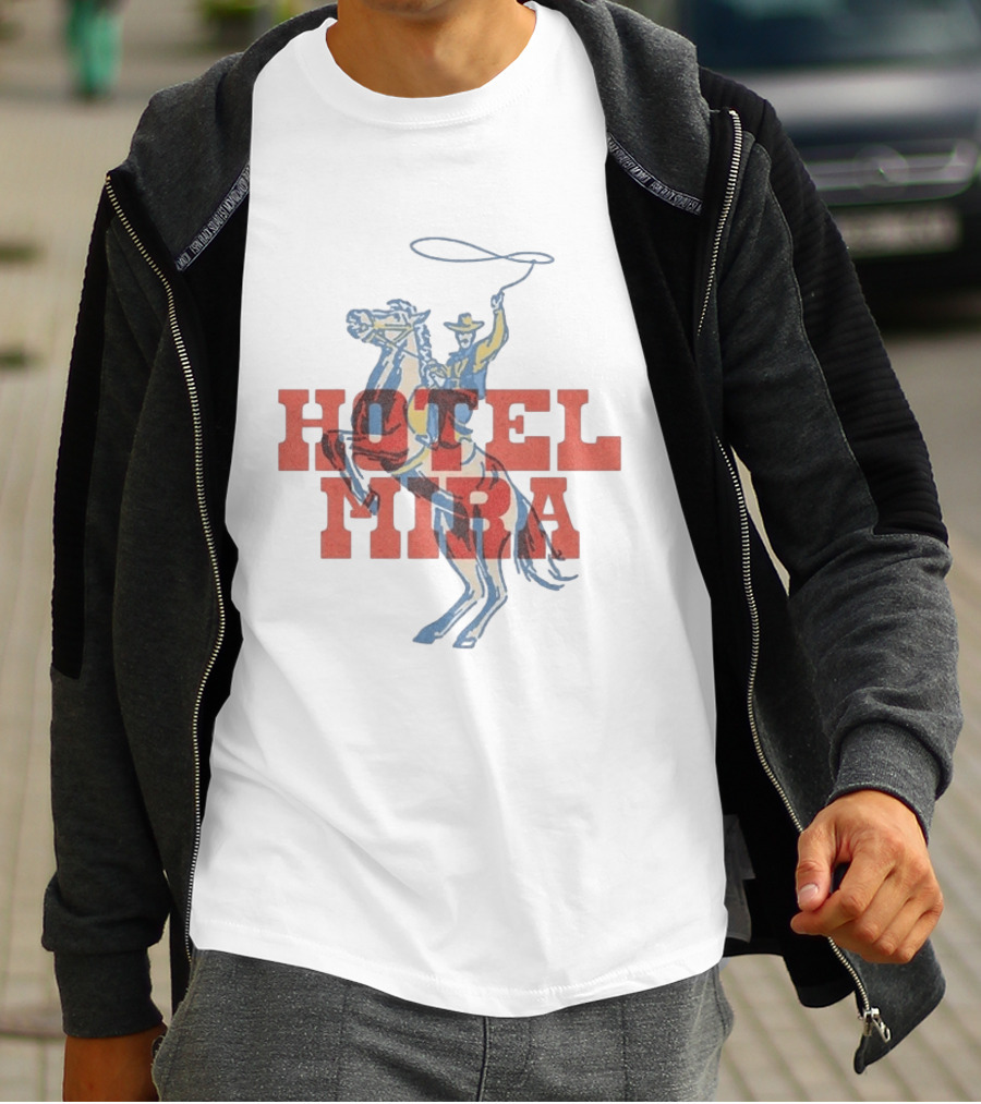 Hotel Mira Cowboy Rider T-Shirt
