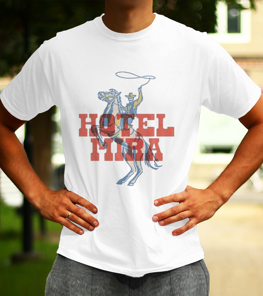 Hotel Mira Cowboy Rider T-Shirt