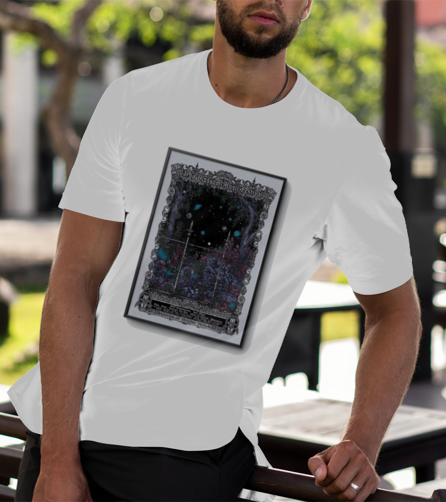 Iron Blossom Music Festival September 19 20 2026 Midtown Green Richmond VA T-Shirt