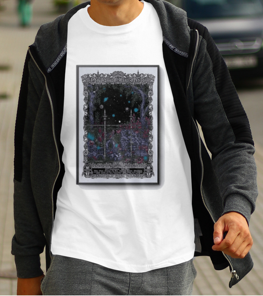 Iron Blossom Music Festival September 19 20 2026 Midtown Green Richmond VA T-Shirt