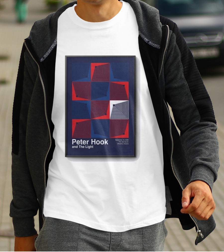 Peter Hook And The Light September 15 2026 The Van Buren Phoenix Arizona T-Shirt