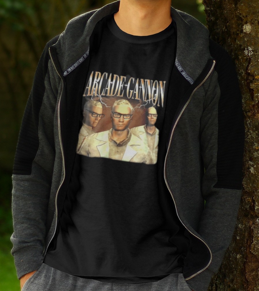 Arcade Gannon Bootleg Lightning Trio T-Shirt