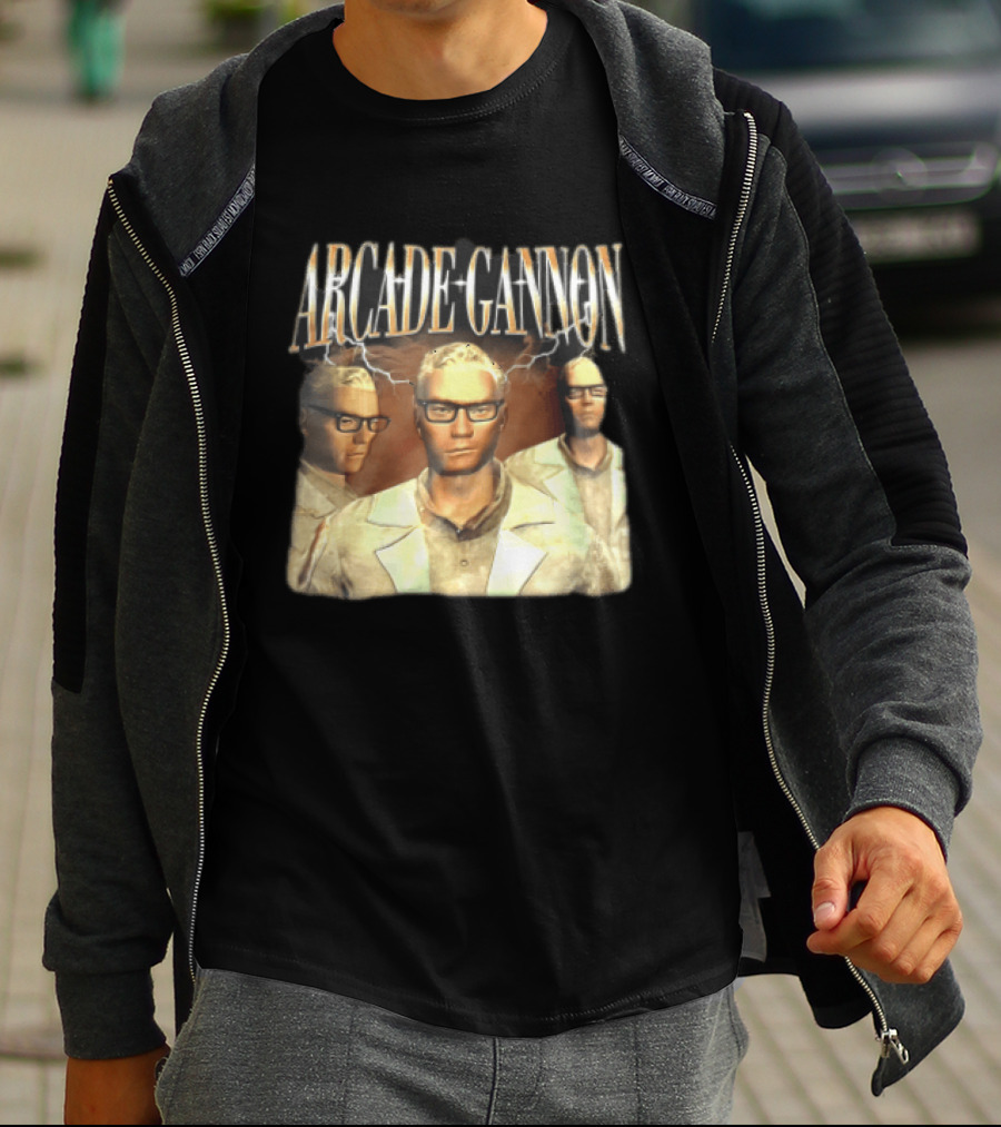 Arcade Gannon Bootleg Lightning Trio T-Shirt