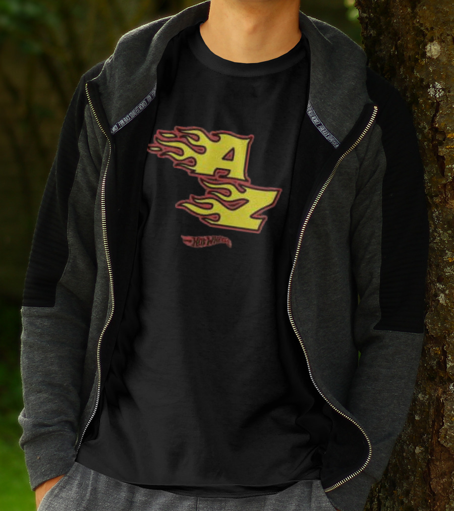 Hot Wheels AZ Flame Arizona Beverages Collaboration T-Shirt