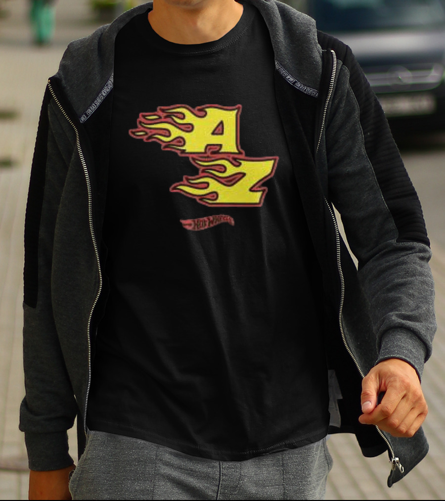 Hot Wheels AZ Flame Arizona Beverages Collaboration T-Shirt