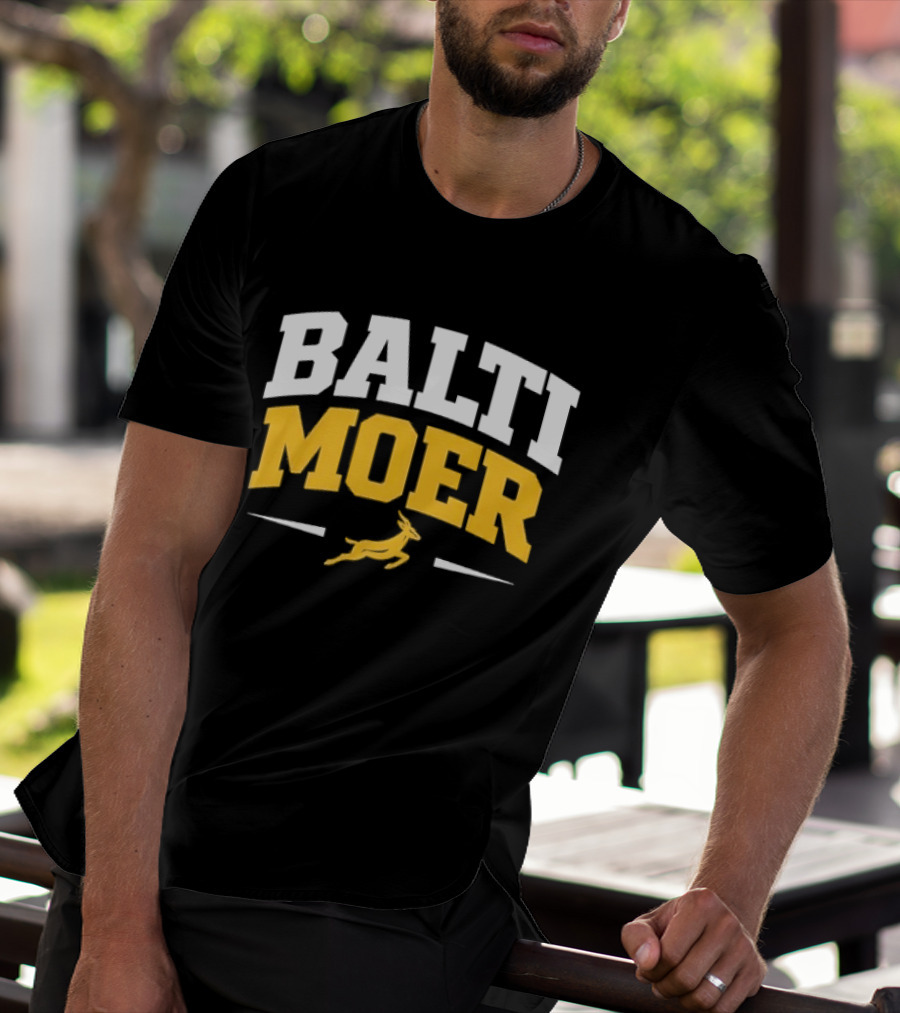 Balti Moer Springboks Rugby Team Fan T-Shirt