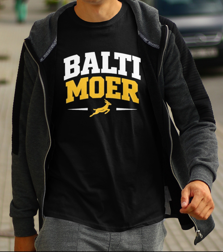 Balti Moer Springboks Rugby Team Fan T-Shirt