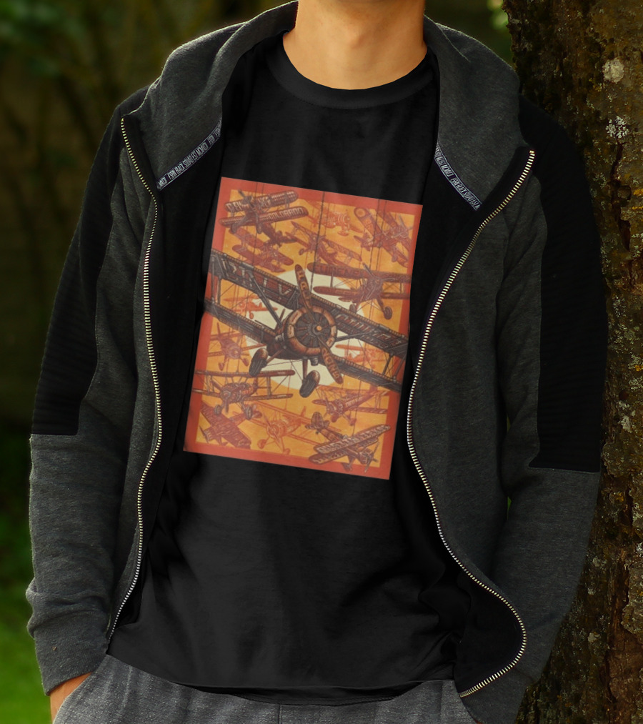 Billy Strings Fall 2026 Luke Martin Denver CO Airplane T-Shirt