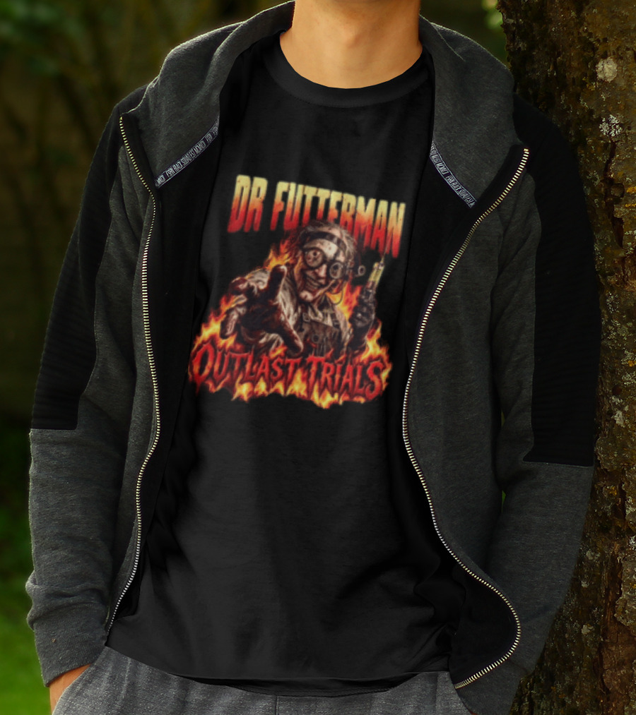 Dr Futterman Outlast Trials Horror Game T-Shirt