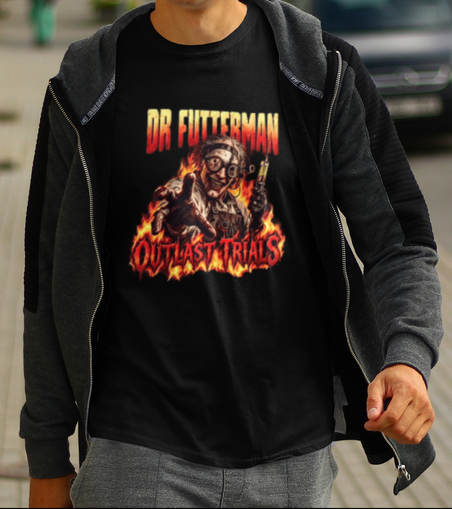 Dr Futterman Outlast Trials Horror Game T-Shirt