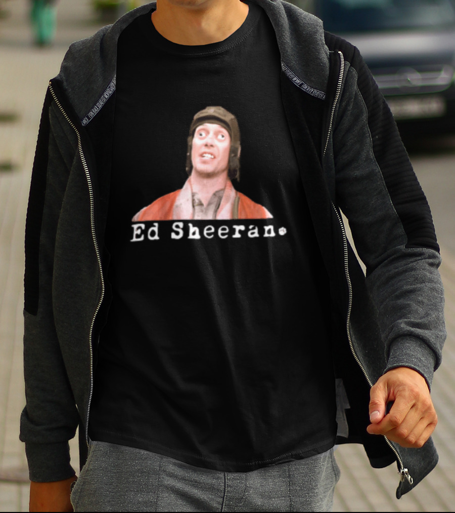 Ed Sheeran Steve Buscemi Meme Face Mashup T-Shirt