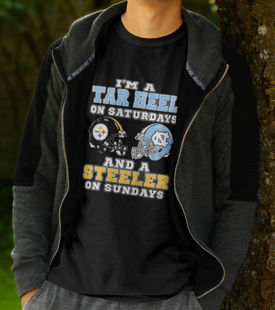 Pitt Panther On Saturdays And Steeler On Sundays Football Team Spirit T-Shirt