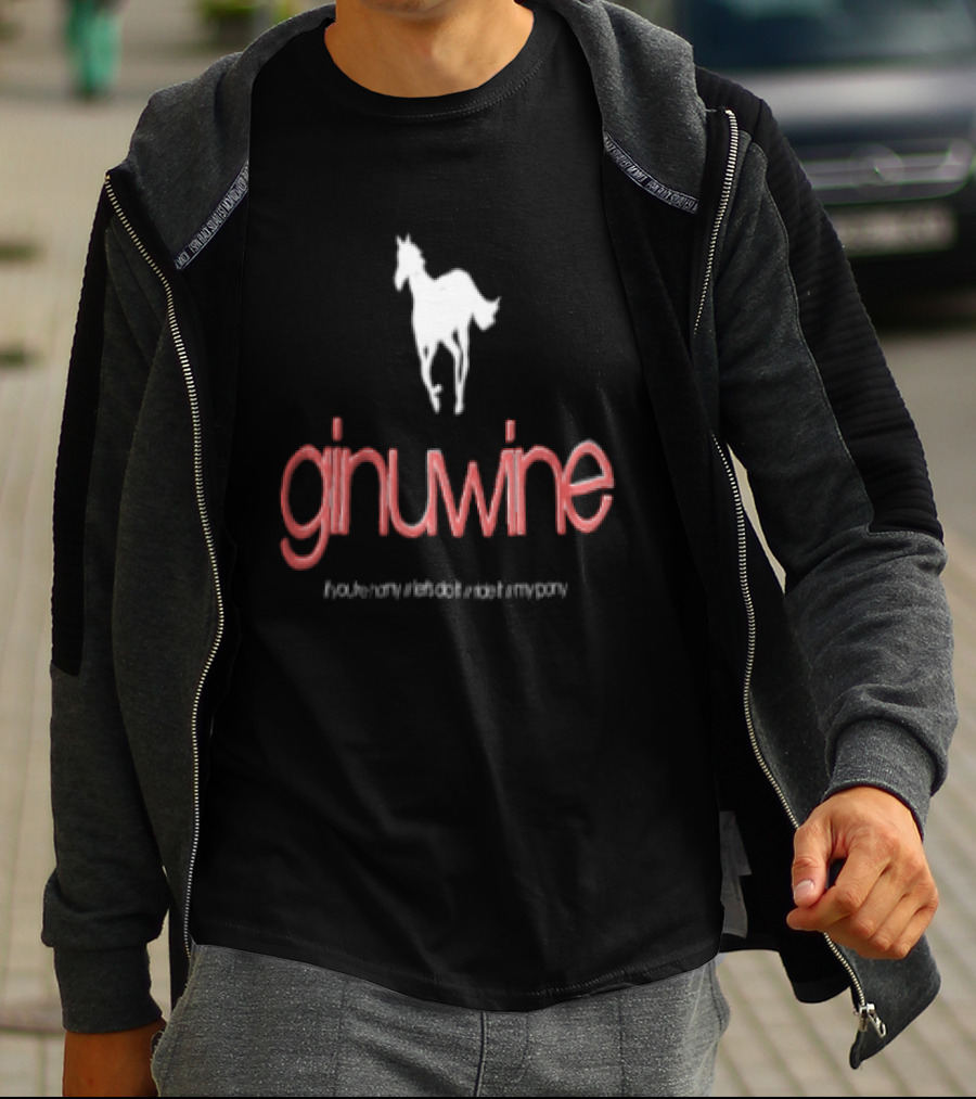 Ginuwine If You're Horny Let's Do It Ride It My Pony Horse T-Shirt