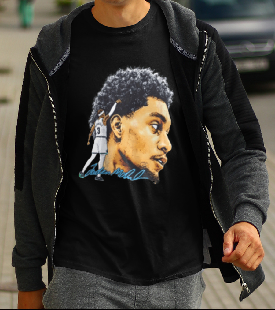 Jaden McDaniels Minnesota Timberwolves Signature T-Shirt