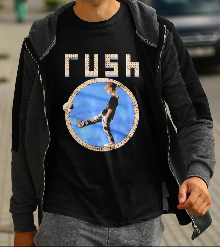 Rush Roll The Bones Dominant Domino T-Shirt