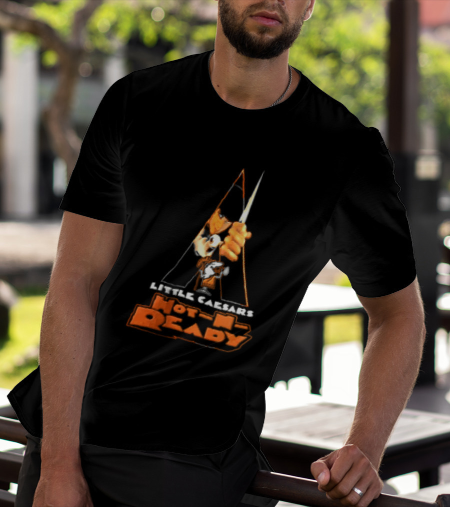 Little Caesars Hot N Ready A Work Orange Pizza Fusion T-Shirt