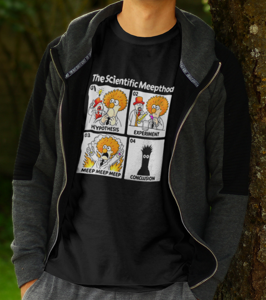 The Scientific Meepthod Beaker Experiment Walter White Conclusion Comic T-Shirt
