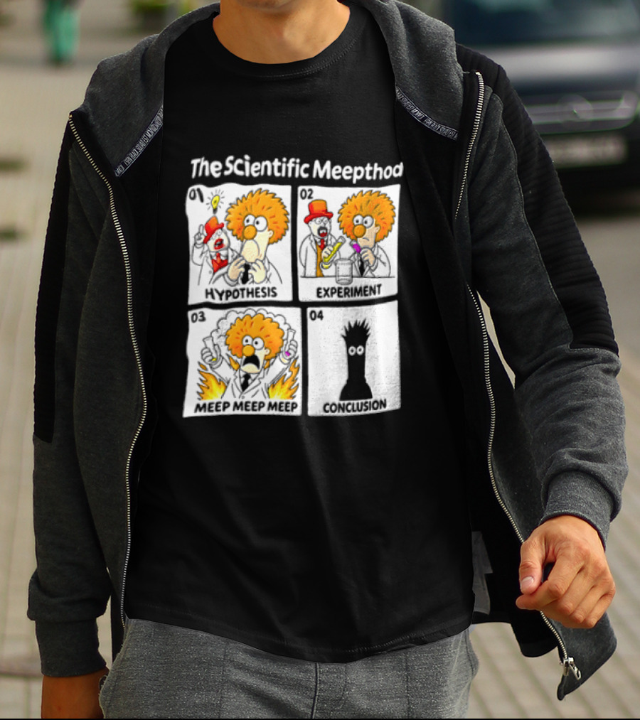 The Scientific Meepthod Beaker Experiment Walter White Conclusion Comic T-Shirt