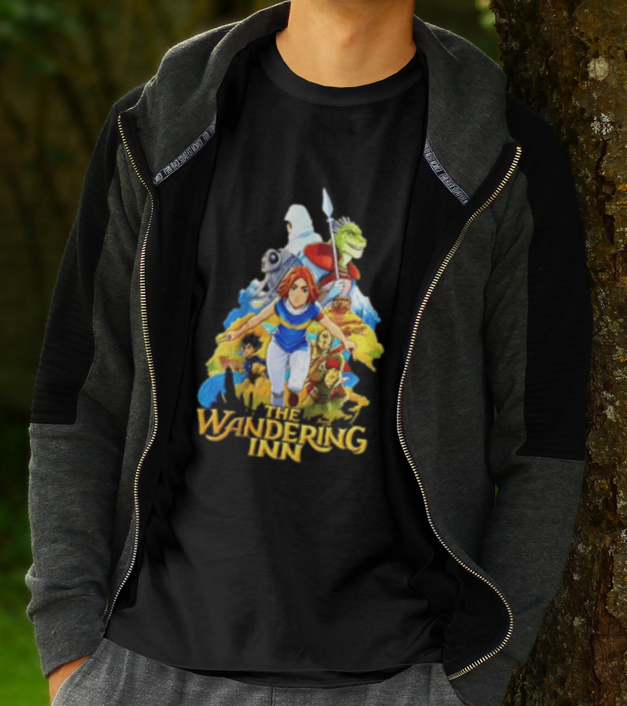The Wandering Inn Fantasy Adventure Characters And Iconic Journey T-Shirt