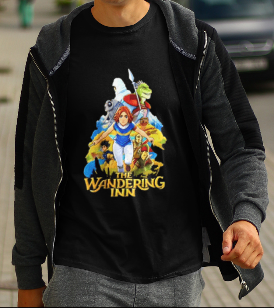 The Wandering Inn Fantasy Adventure Characters And Iconic Journey T-Shirt