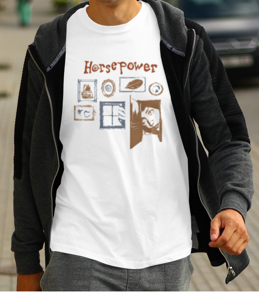 Horsepower Vintage Art Frames Collection T-Shirt