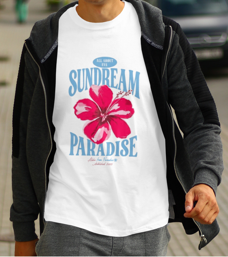 Sundream Paradise Hibiscus Aloha For Relaxing Established 2005 T-Shirt