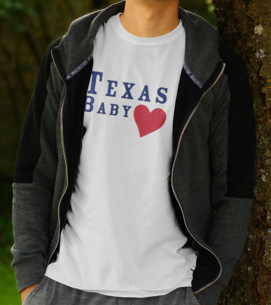 Susannah Joffe Store Texas Baby Heart Tank T-Shirt