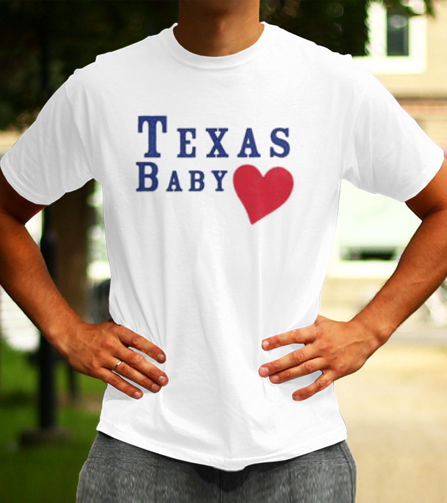 Susannah Joffe Store Texas Baby Heart Tank T-Shirt