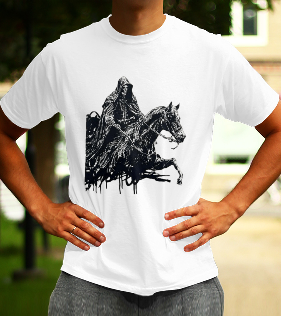A7x World Store Total Surrender Grim Reaper Horseman T-Shirt