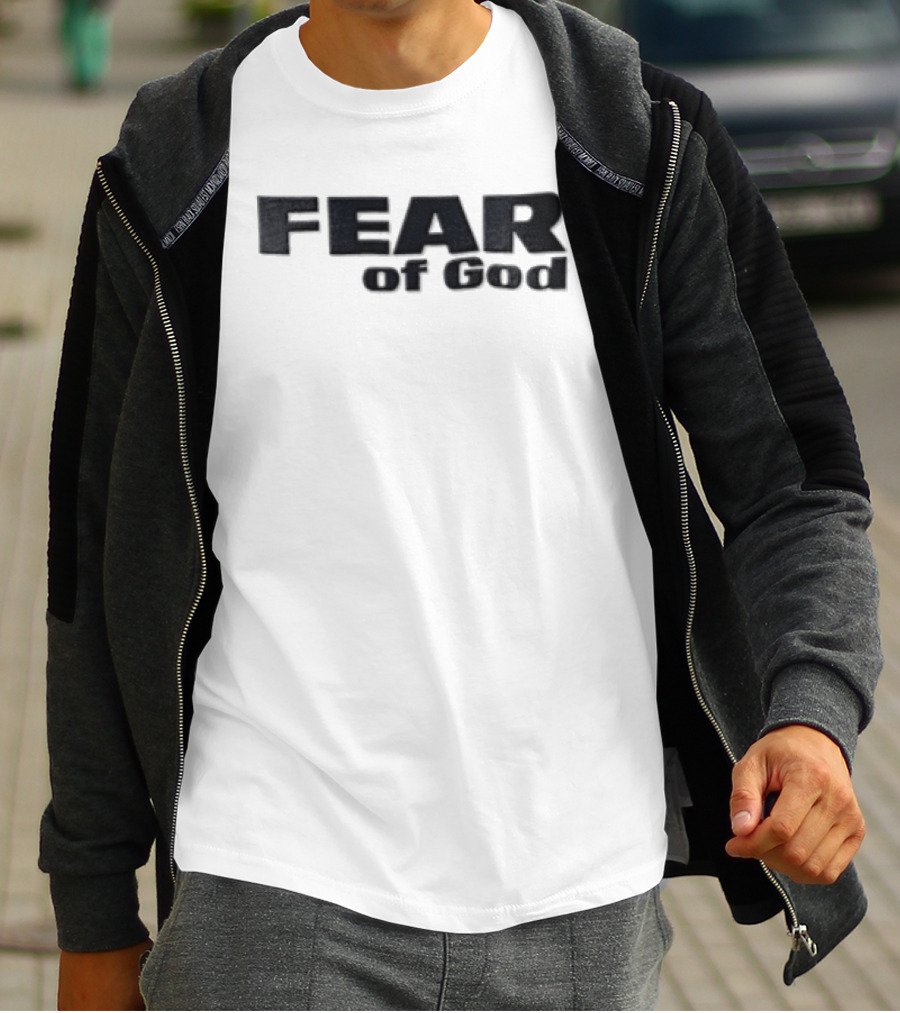 Fear Of God Heavy Block Lettering Minimalist T-Shirt