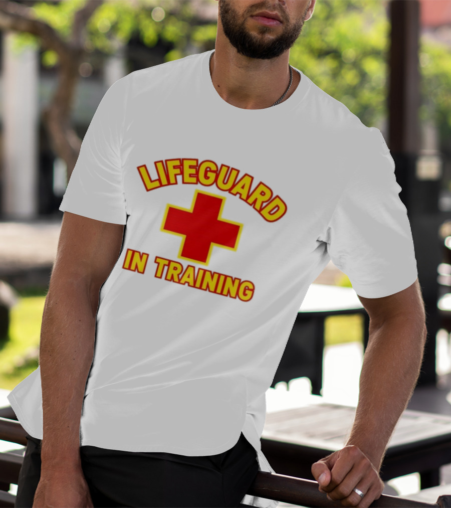 Lifeguard In Training Red Cross T-Shirt