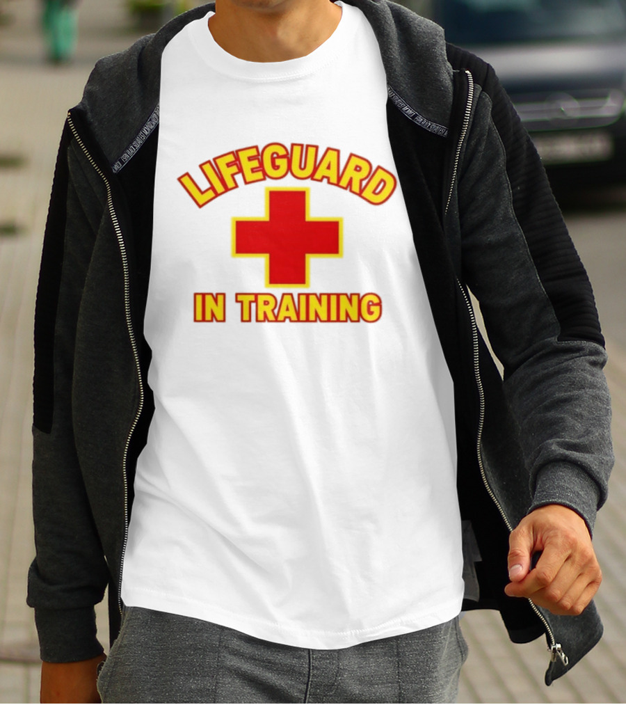 Lifeguard In Training Red Cross T-Shirt