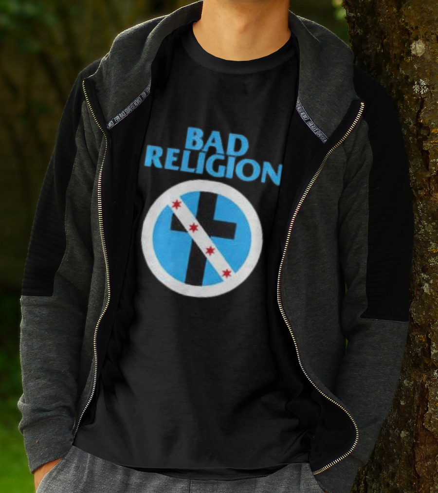 Bad Religion Store Riot Fest Chicago T-Shirt