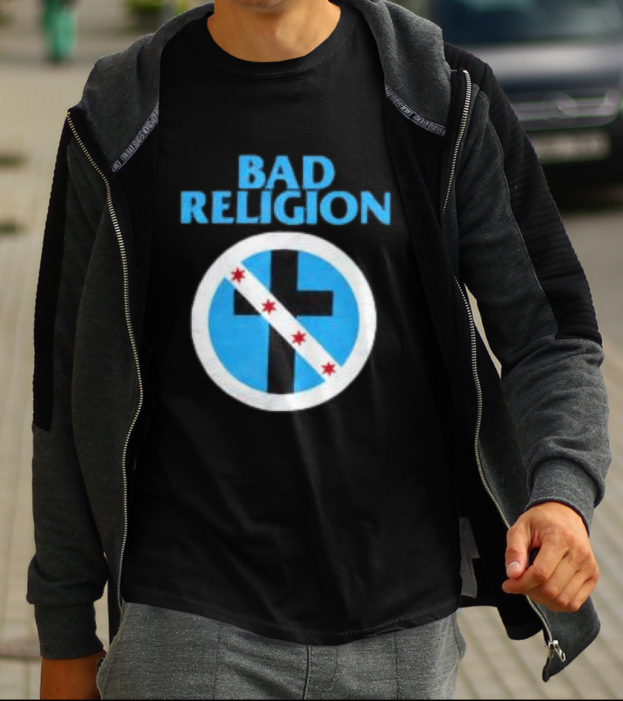 Bad Religion Store Riot Fest Chicago T-Shirt