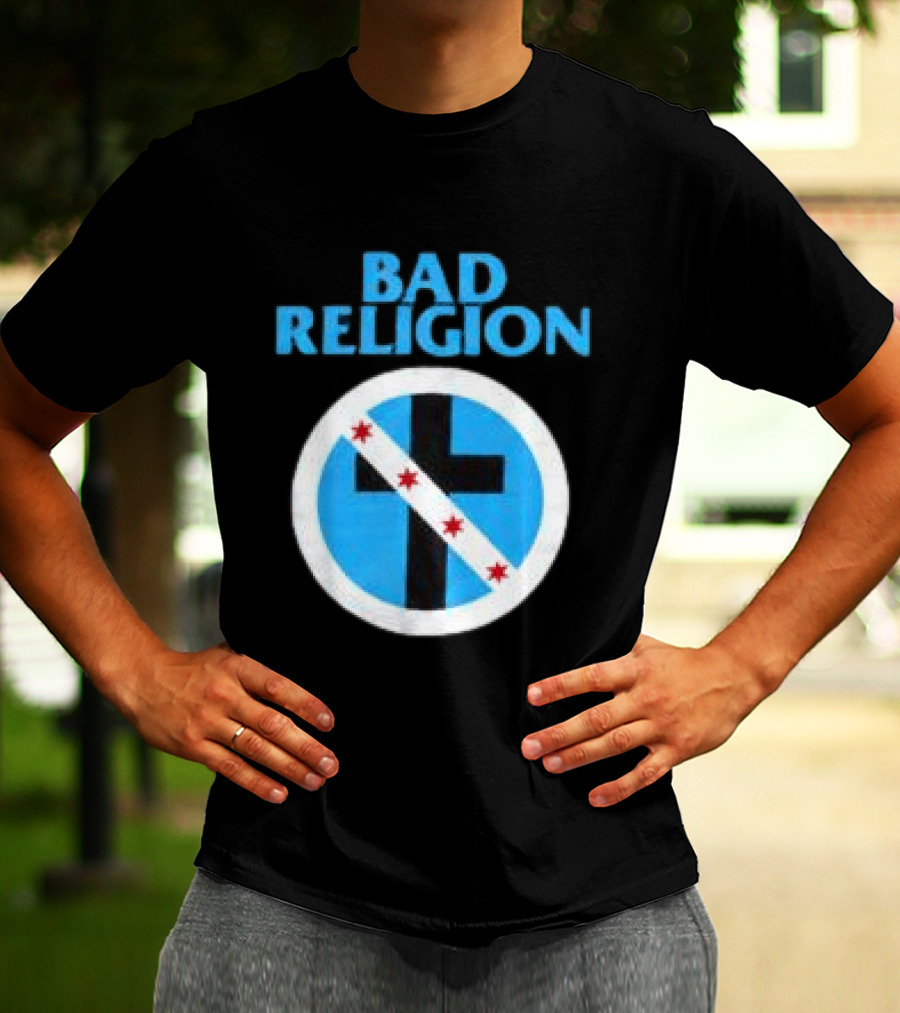 Bad Religion Store Riot Fest Chicago T-Shirt