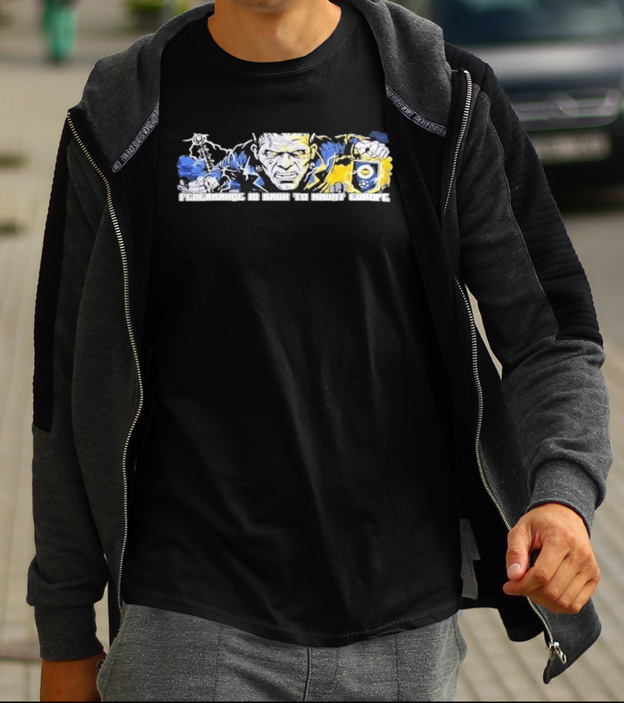 Fenerbahce SK Back To Haunt Europe Frankenstein Monster Holding T-Shirt
