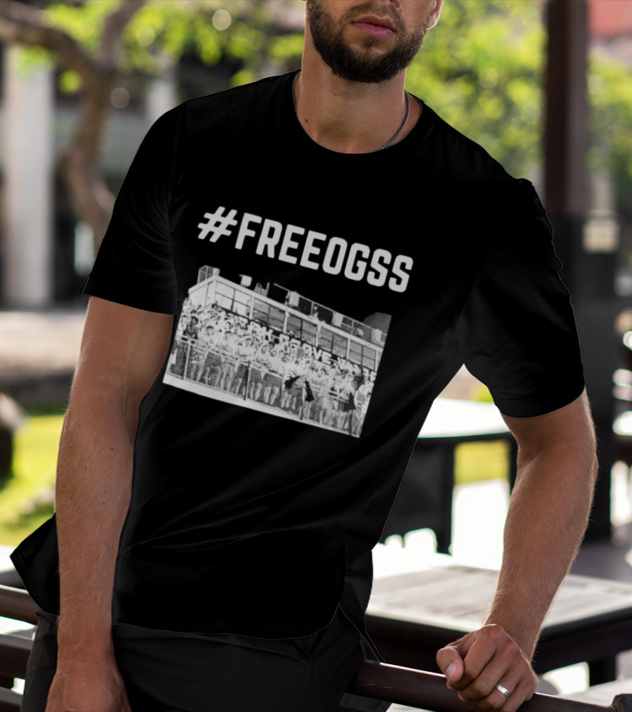 #FREEOGSS Oak Grove High School Sports Stadium Crowd T-Shirt