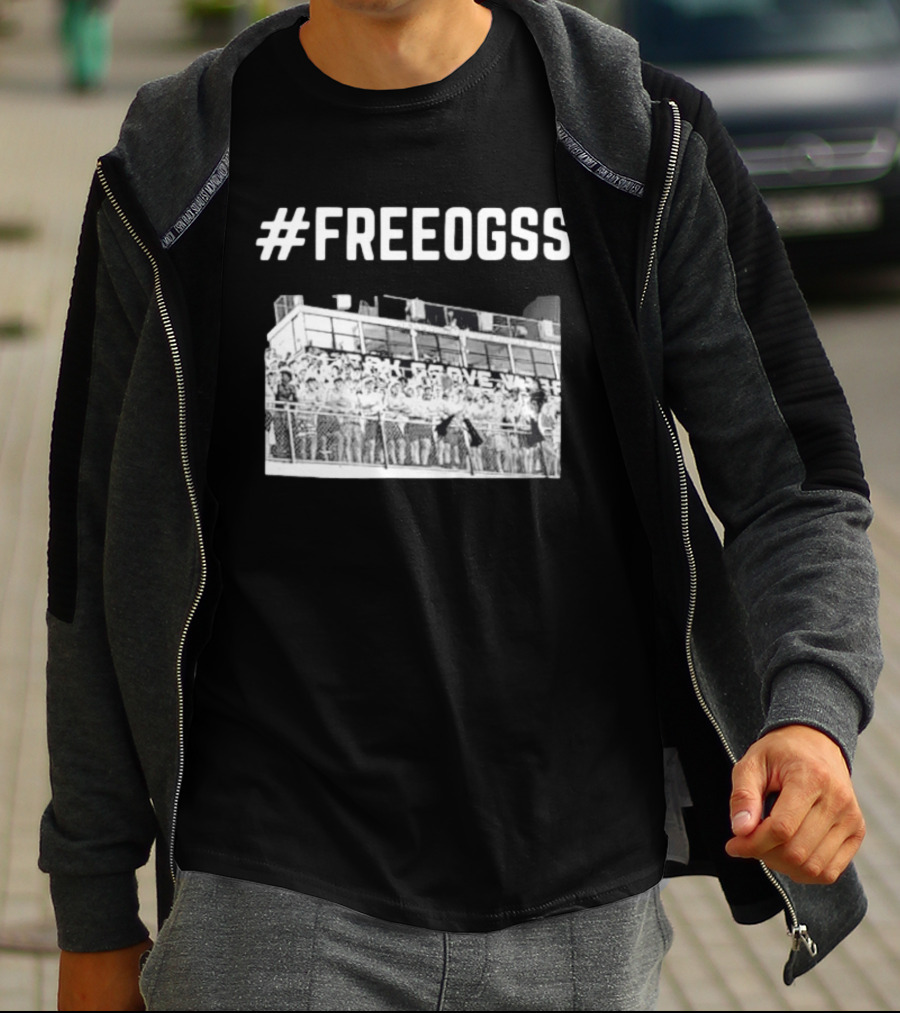 #FREEOGSS Oak Grove High School Sports Stadium Crowd T-Shirt