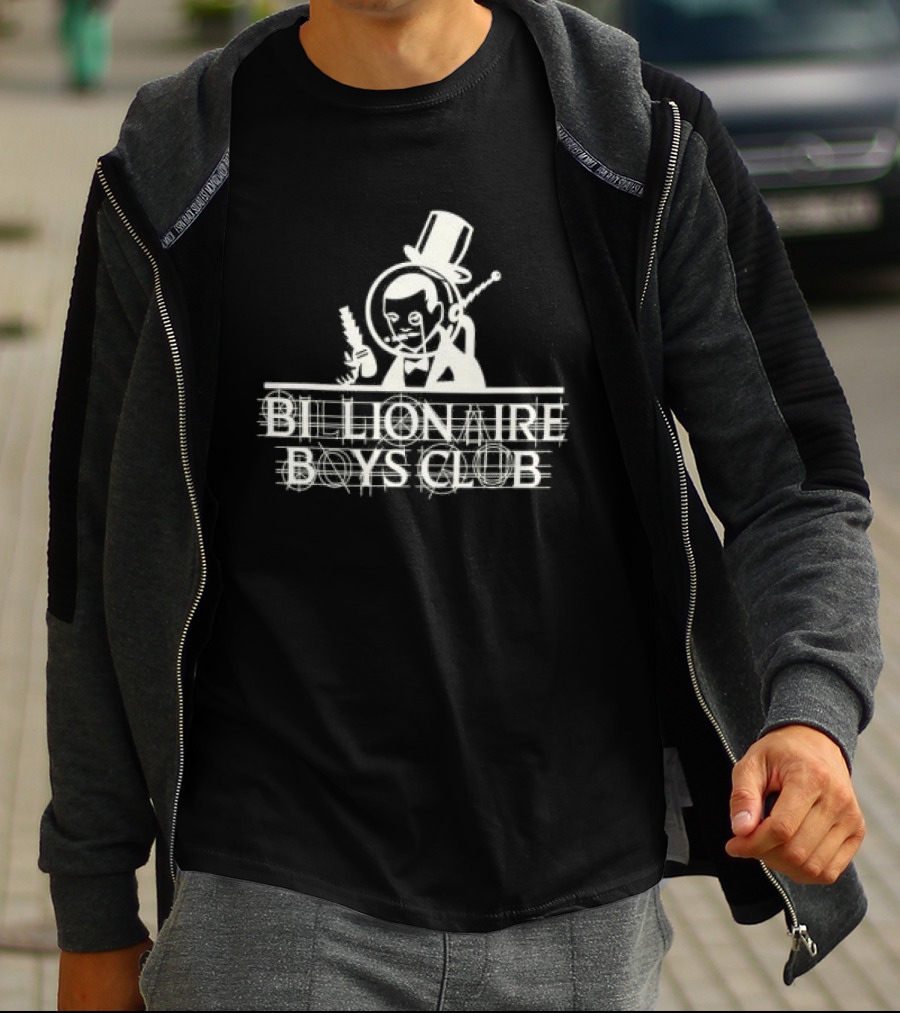 Billionaire Boys Club Monocle Top Hat Blueprint T-Shirt