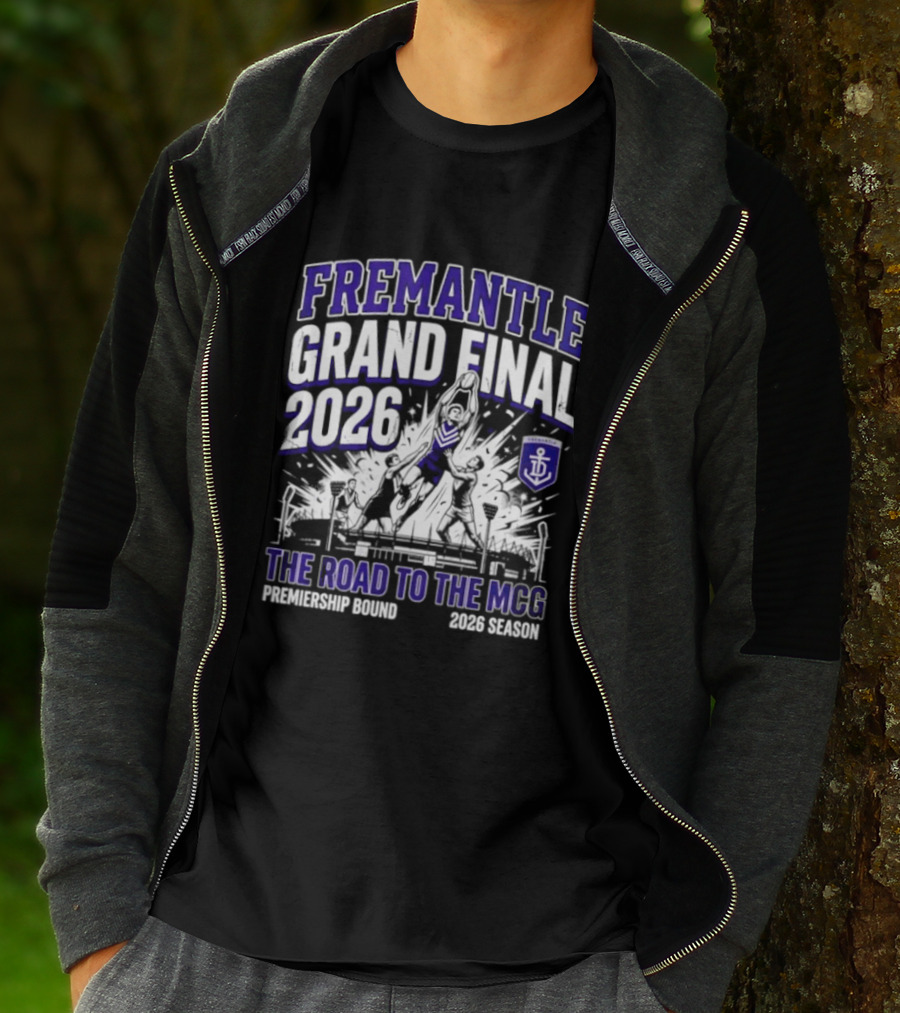 Fremantle Grand Final 2026 Road To The MCG AFL Dockers T-Shirt