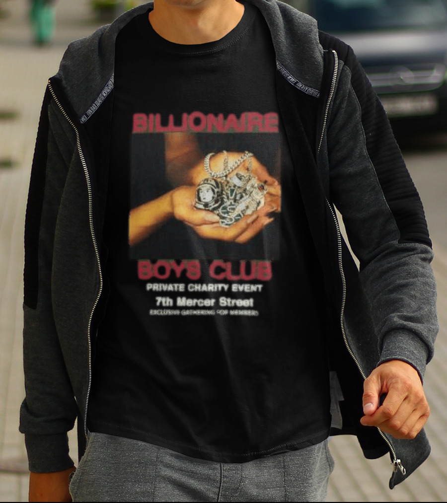 Billionaire Boys Club Private Charter Event 7th Mercer Street NYC Exclusive Fashion T-Shirt