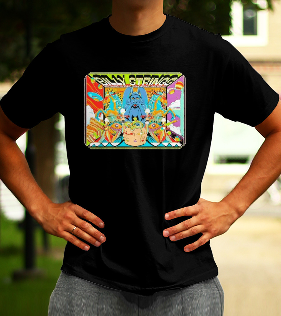 Billy Strings September 19 2026 Ball Arena Denver By Pedro Correa T-Shirt