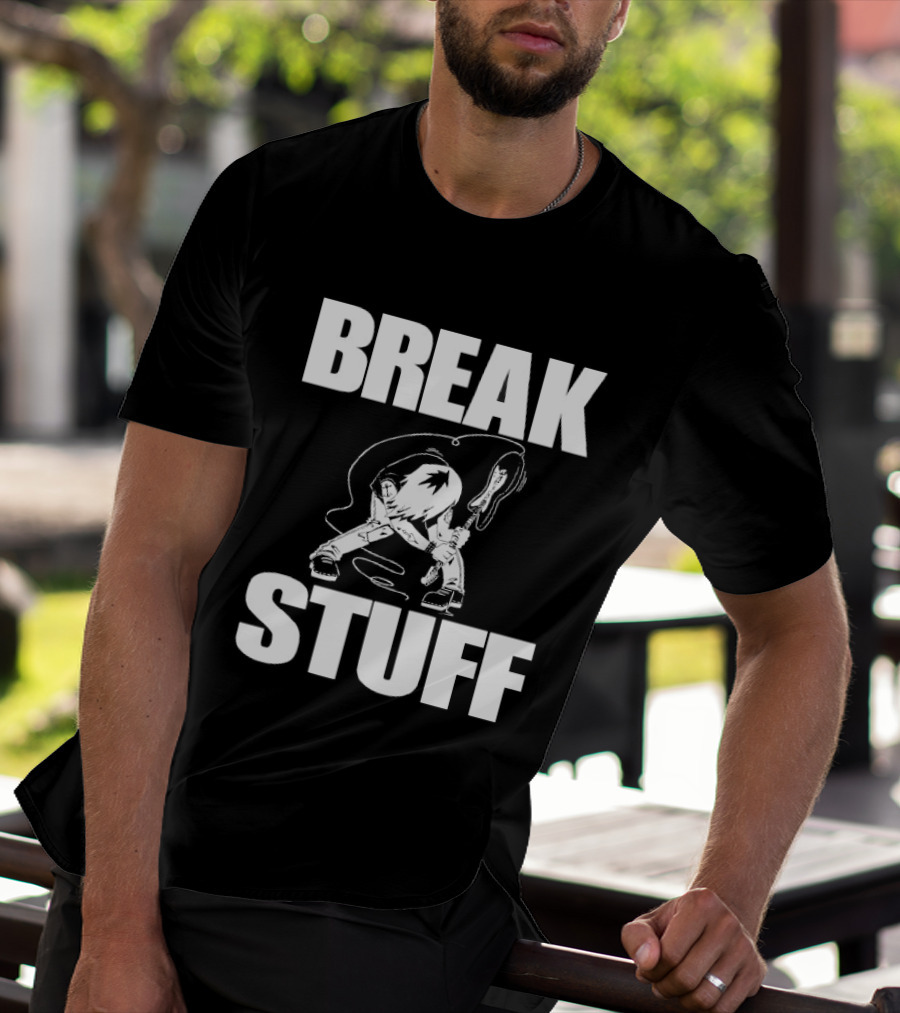 Limp Bizkit Break Stuff Illustration Iconic Band T-Shirt